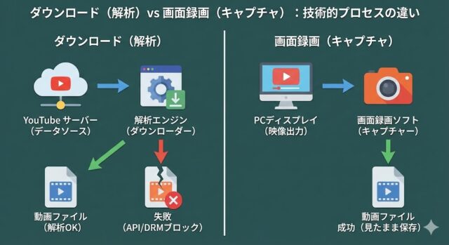 【2025最新】YouTubeが保存できない原因と万能解決策｜仕様変更を突破する「録画」ハイブリッド術