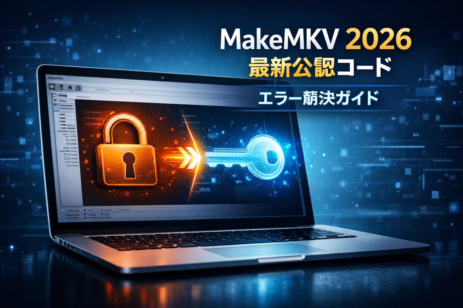 【2026年最新】MakeMKV Beta Key（公認コード）配布場所と登録できない時の対処法